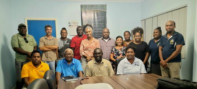 Mai Ma'asina Green Belt group photo with MECDM