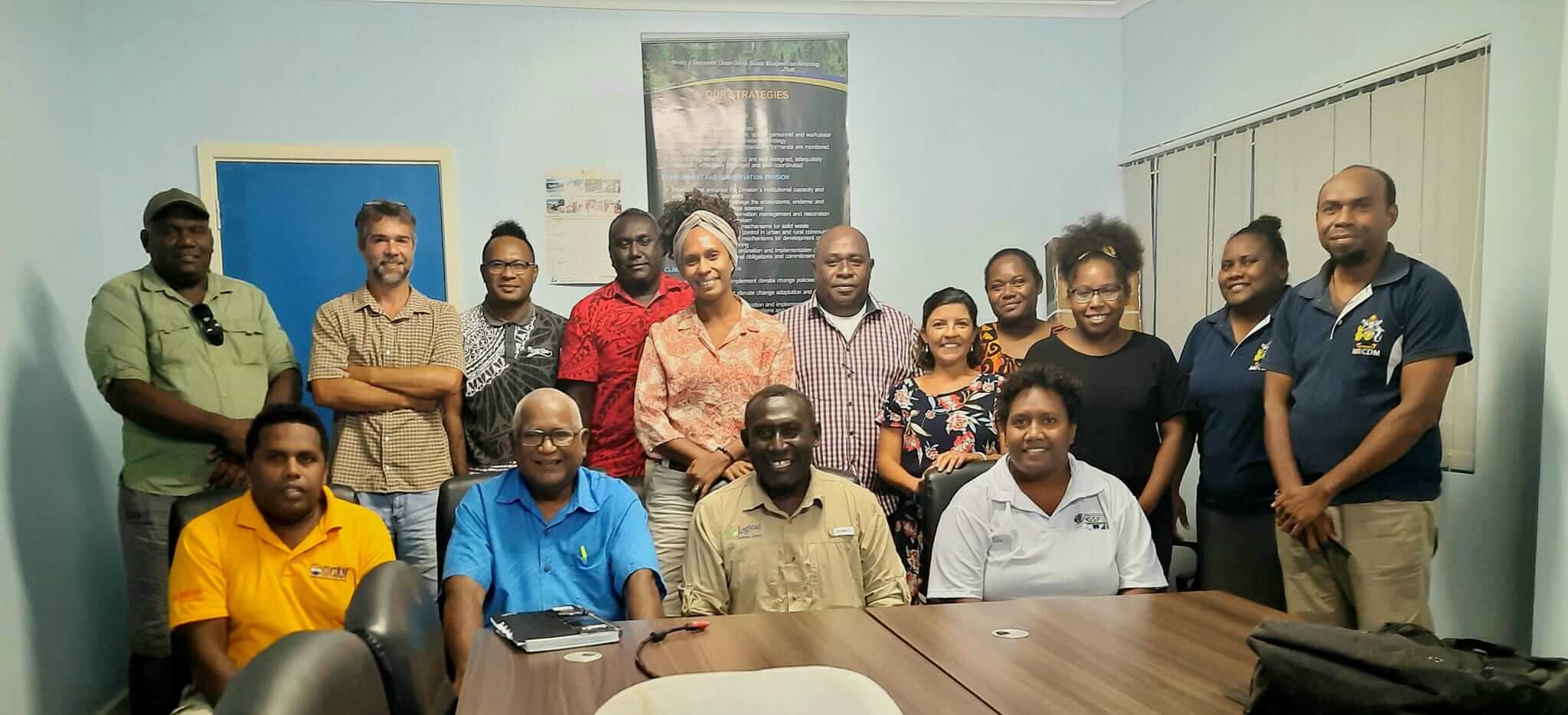 Mai Ma'asina Green Belt group photo with MECDM