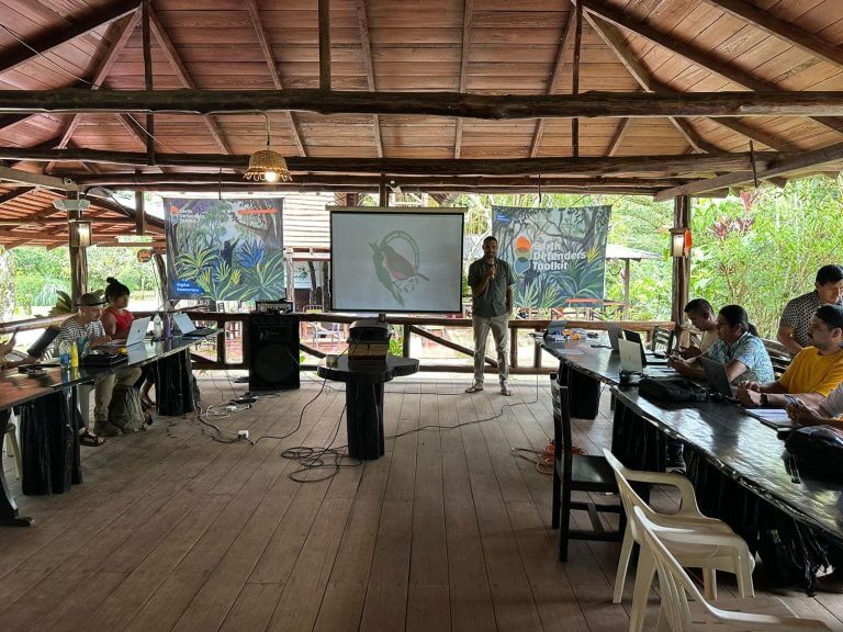 Mai Maasina Green Belt Coordinator Attends Earth Defenders Meet in Ecuador