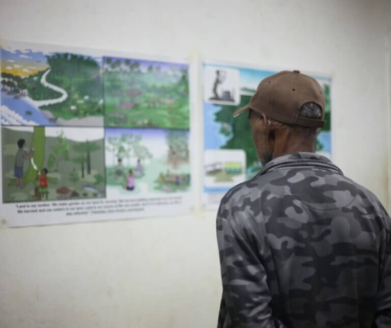 New poster series in Solomon Islands, highlights the value of protecting traditional land management practices